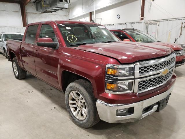 CHEVROLET SILVERADO 2015 with VIN 3GCUKRECXFG199761 - Photo from auction