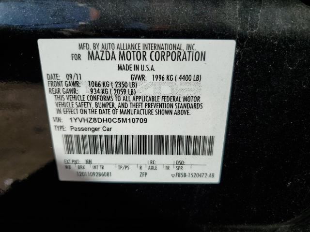 Photo 10 from auction – 2012 MAZDA 6 I with VIN 1YVHZ8DH0C5M10709
