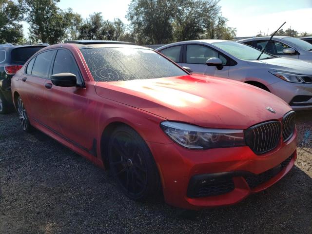 BMW 740 I 2017 with VIN WBA7E2C34HG740961 - Photo from auction