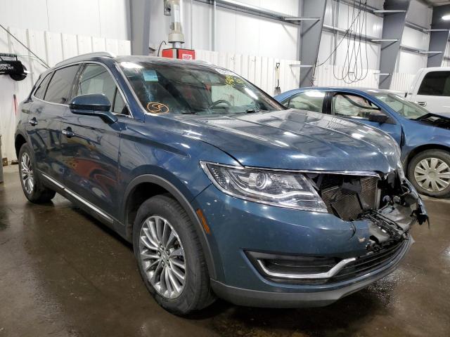 LINCOLN MKX SELECT 2016 with VIN 2LMTJ8KR0GBL47776 - Photo from auction