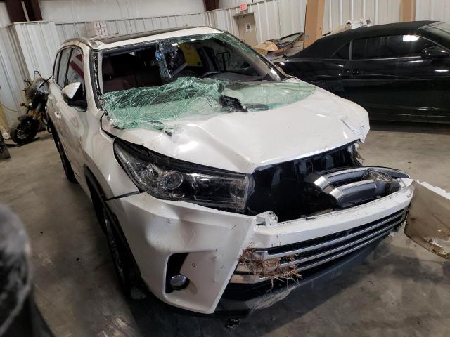 TOYOTA HIGHLANDER 2017 with VIN 5TDDZRFH9HS468357 - Photo from auction
