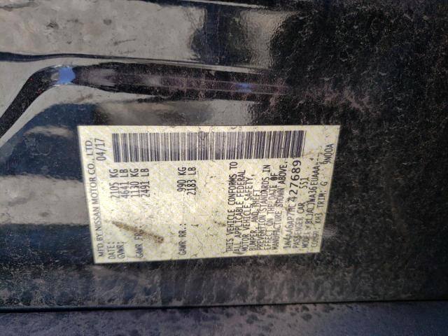 Photo 10 from auction – 2017 NISSAN MAXIMA 3.5 with VIN 1N4AA6AP7HC427689