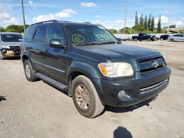 TOYOTA SEQUOIA SR 2007 with VIN 5TDBT44A77S278301 - Photo from auction