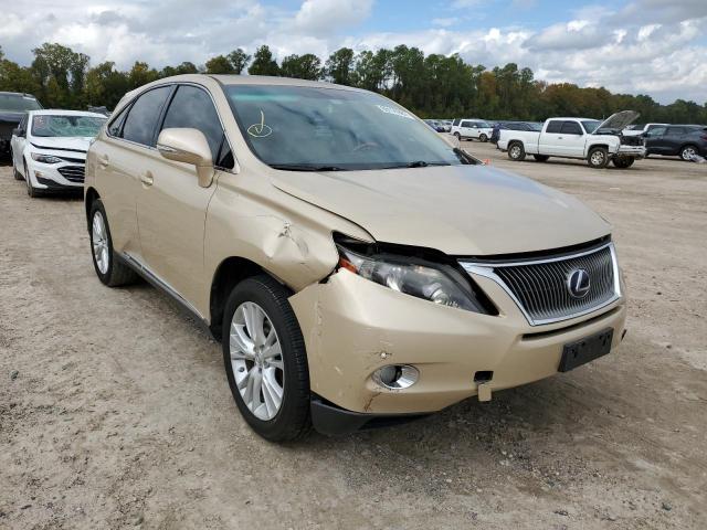 LEXUS RX 450 2010 with VIN JTJZB1BA1A2004123 - Photo from auction