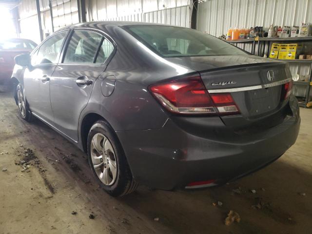 Photo 3 from auction – 2014 HONDA CIVIC LX with VIN 19XFB2F57EE019095