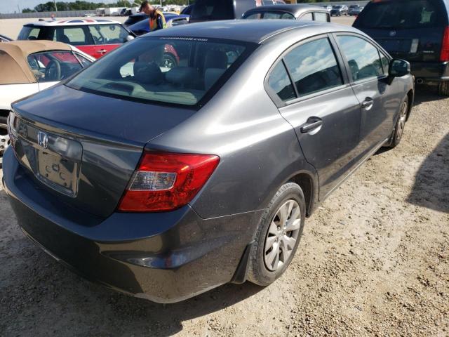 Photo 4 from auction – 2012 HONDA CIVIC LX with VIN 19XFB2F51CE106021