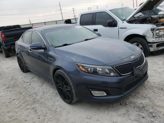 KIA OPTIMA EX 2015 with VIN 5XXGN4A75FG411114 - Photo from auction