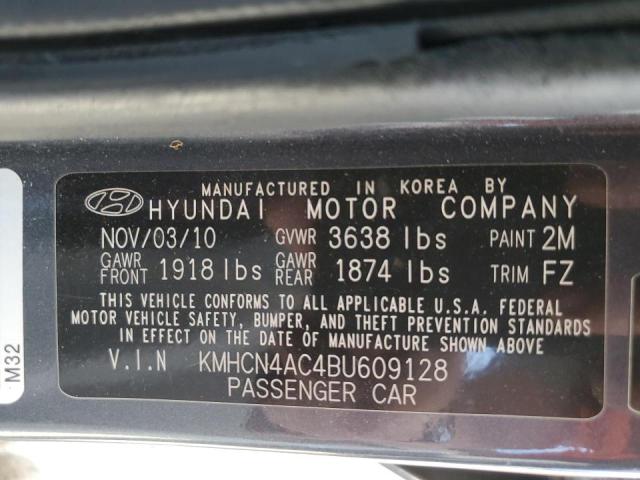 Photo 10 from auction – 2011 HYUNDAI ACCENT GLS with VIN KMHCN4AC4BU609128