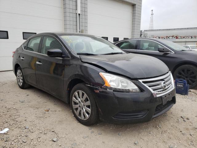 NISSAN SENTRA S 2013 with VIN 3N1AB7AP0DL773033 - Photo from auction