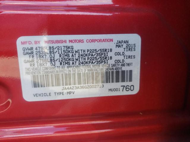 Photo 10 from auction – 2016 MITSUBISHI OUTLANDER with VIN JA4AZ3A36GZ002713