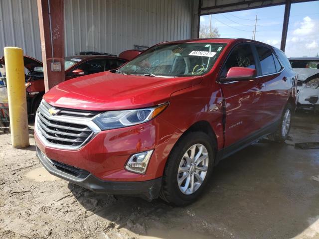 Photo 2 from auction – 2021 CHEVROLET EQUINOX LT with VIN 2GNAXKEV1M6131409