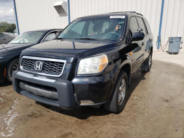 HONDA PILOT EXL 2007 with VIN 5FNYF287X7B041469 - Photo from auction