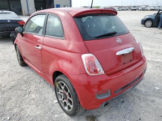 Photo 3 from auction – 2012 FIAT 500 SPORT with VIN 3C3CFFBR6CT254074
