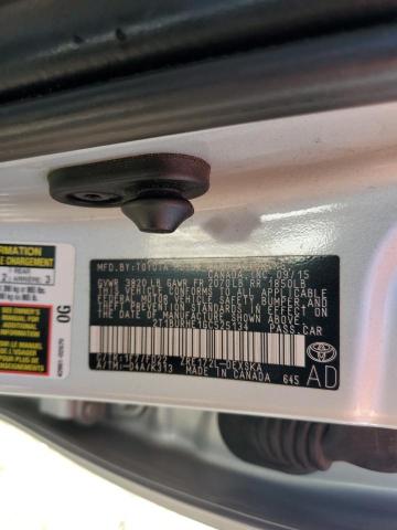 Photo 10 from auction – 2016 TOYOTA COROLLA L with VIN 2T1BURHE1GC525134