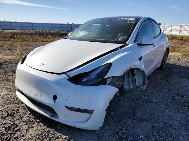 Photo 2 from auction – 2021 TESLA MODEL Y with VIN 5YJYGDEFXMF258309
