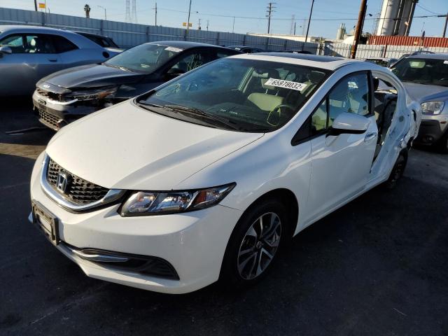 Photo 2 from auction – 2015 HONDA CIVIC EX with VIN 19XFB2F85FE224085