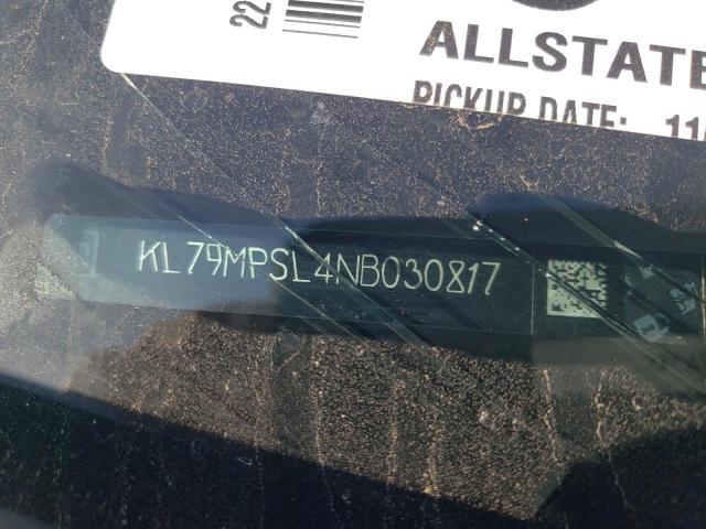 Photo 10 from auction – 2022 CHEVROLET TRAILBLAZE with VIN KL79MPSL4NB030817