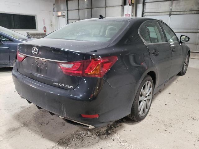 Photo 4 from auction – 2013 LEXUS GS 350 with VIN JTHCE1BLXD5004978