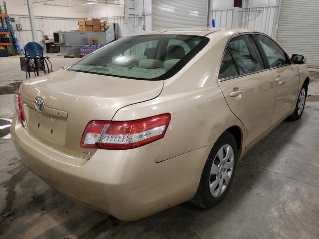 Photo 4 from auction – 2010 TOYOTA CAMRY BASE with VIN 4T4BF3EK0AR038648