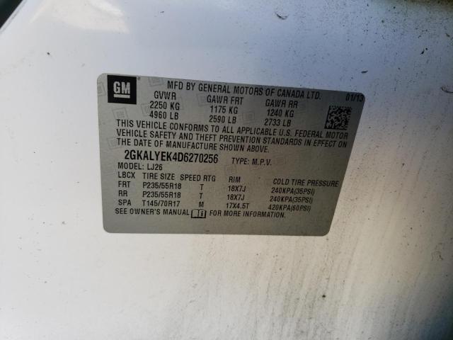 Zdjęcie 10 z aukcji – 2013 GMC TERRAIN DE z VIN 2GKALYEK4D6270256