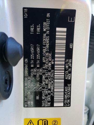 Photo 10 from auction – 2019 LEXUS NX 300 BAS with VIN JTJYARBZ2K2139678