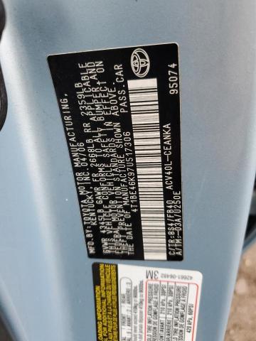 Photo 10 from auction – 2007 TOYOTA CAMRY CE with VIN 4T1BE46K97U517306