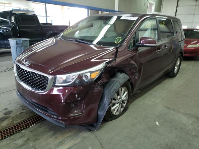 Photo 2 from auction – 2015 KIA SEDONA LX with VIN KNDMB5C13F6033626