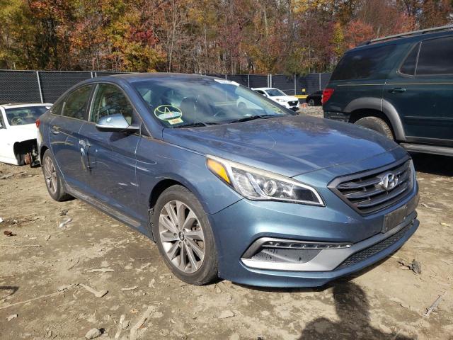 Photo 1 from auction – 2015 HYUNDAI SONATA SPO with VIN 5NPE34AFXFH201715