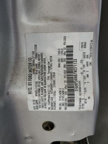 Photo 10 from auction – 2007 FORD FOCUS ZX4 with VIN 1FAHP34N87W271133