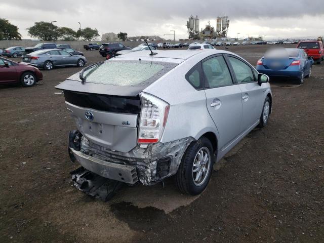 Photo 4 from auction – 2011 TOYOTA PRIUS with VIN JTDKN3DU3B1403864
