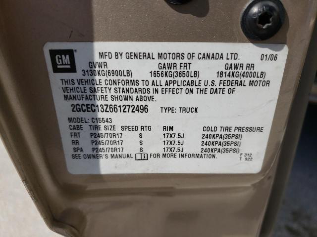 Photo 10 from auction – 2006 CHEVROLET SILVERADO with VIN 2GCEC13Z661272496