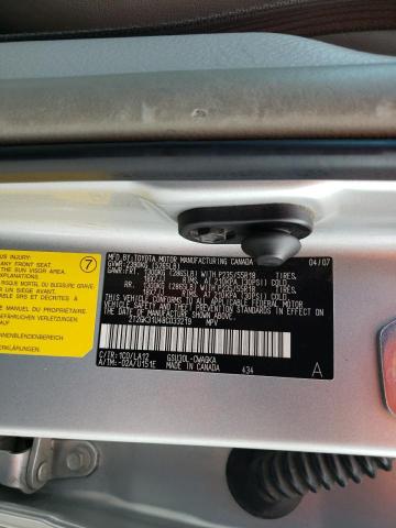 Photo 10 from auction – 2008 LEXUS RX 350 with VIN 2T2GK31U48C033219
