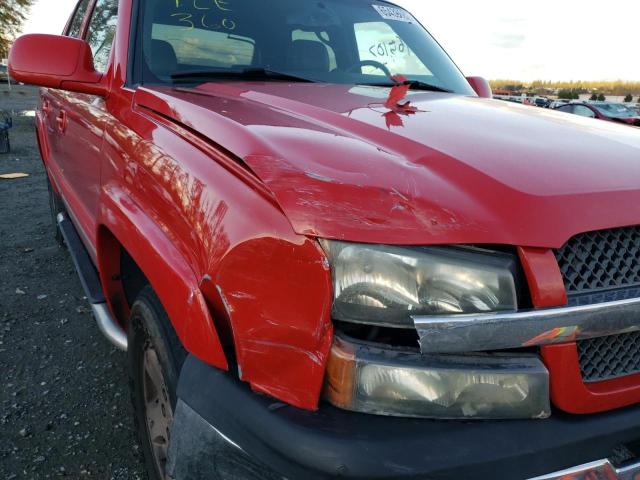 Photo 9 from auction – 2004 CHEVROLET AVALANCHE with VIN 3GNEK12T64G170062