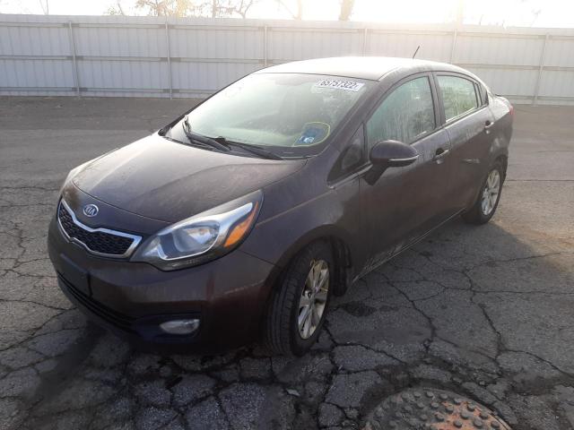 Фото 2 с аукциона – 2013 KIA RIO EX с VIN KNADN4A38D6116999