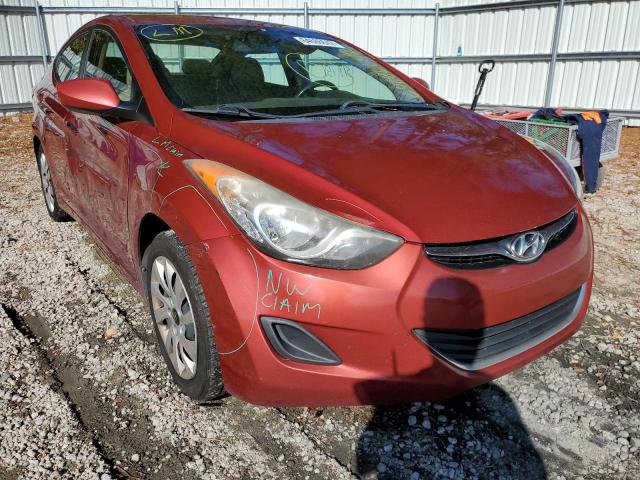 HYUNDAI ELANTRA GL 2012 with VIN KMHDH4AE1CU246737 - Photo from auction