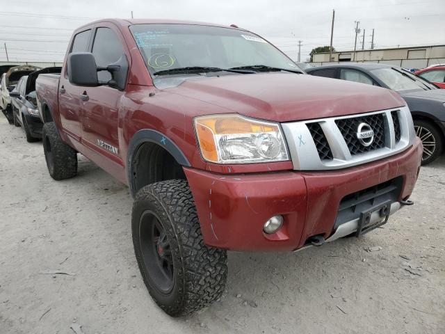 NISSAN TITAN S 2015 with VIN 1N6BA0EC1FN501092 - Photo from auction