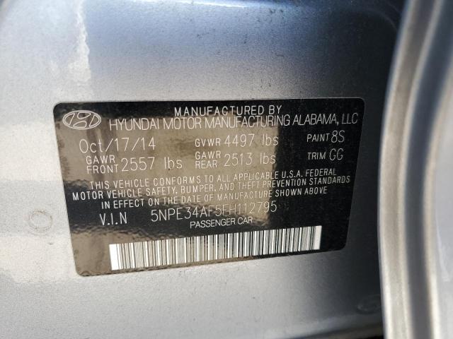 Photo 10 from auction – 2015 HYUNDAI SONATA SPO with VIN 5NPE34AF5FH112795