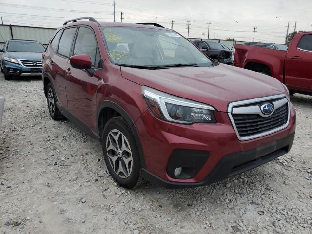 SUBARU FORESTER P 2021 with VIN JF2SKAFC6MH430201 - Photo from auction