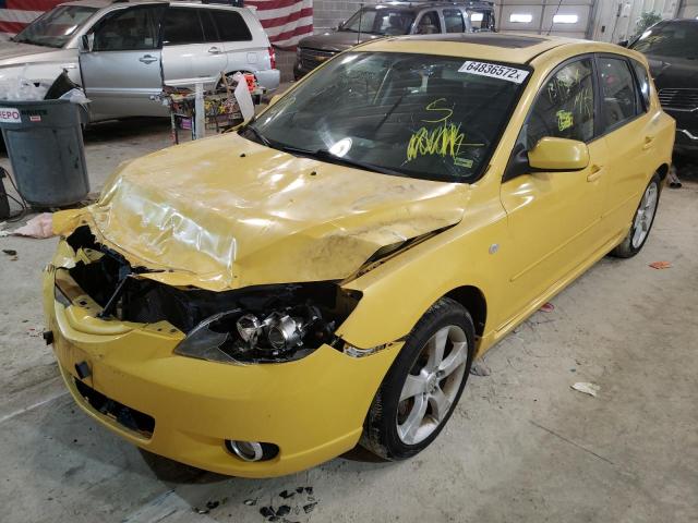Photo 2 from auction – 2004 MAZDA 3 HATCHBAC with VIN JM1BK143841115040