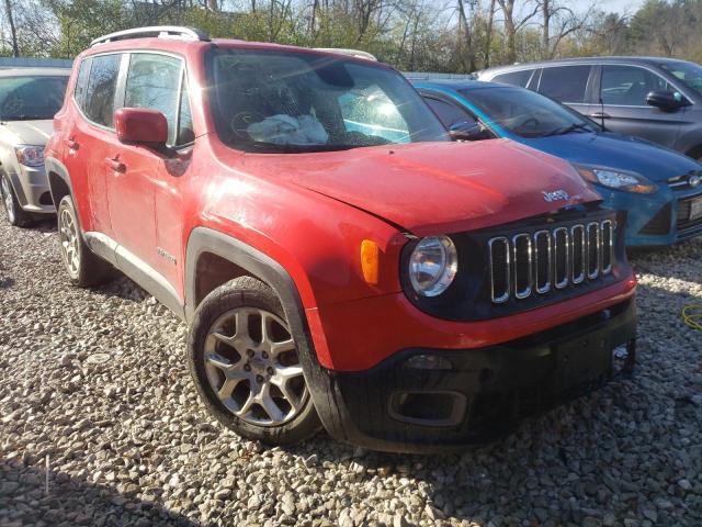 Photo 1 from auction – 2016 JEEP RENEGADE L with VIN ZACCJBBT9GPD56349