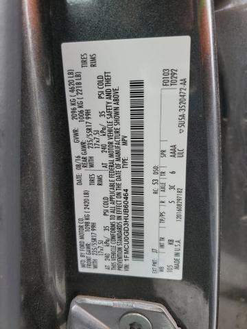Photo 10 from auction – 2017 FORD ESCAPE SE with VIN 1FMCU0GD3HUB60464