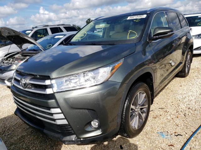 Photo 2 from auction – 2019 TOYOTA HIGHLANDER with VIN 5TDJZRFH2KS728320