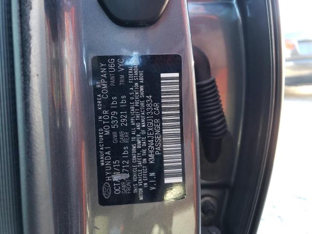 Photo 10 from auction – 2016 HYUNDAI GENESIS 3. with VIN KMHGN4JEXGU133834