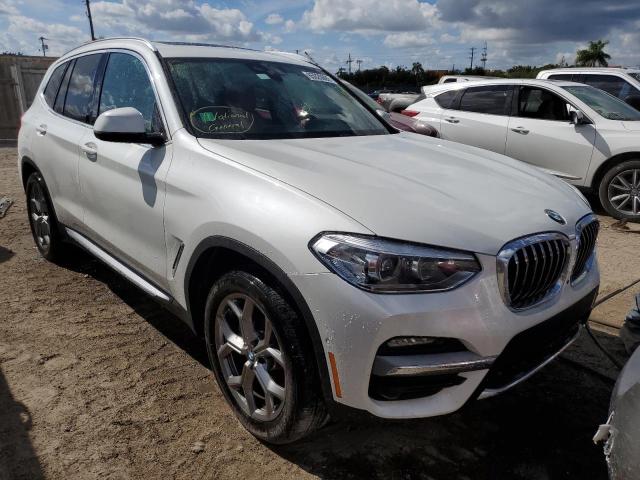 BMW X3 XDRIVE3 2020 with VIN 5UXTY5C09L9D46211 - Photo from auction