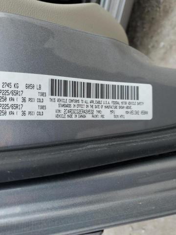 Photo 10 from auction – 2014 DODGE GRAND CARA with VIN 2C4RDGCG2ER420532