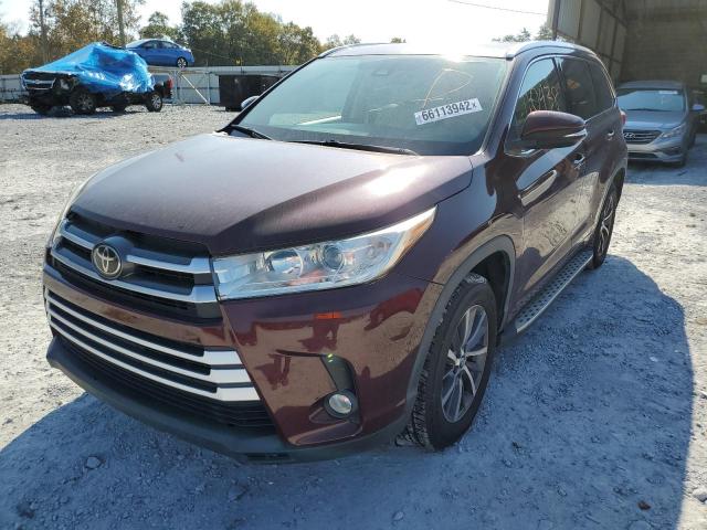 Photo 2 from auction – 2018 TOYOTA HIGHLANDER with VIN 5TDKZRFHXJS259917