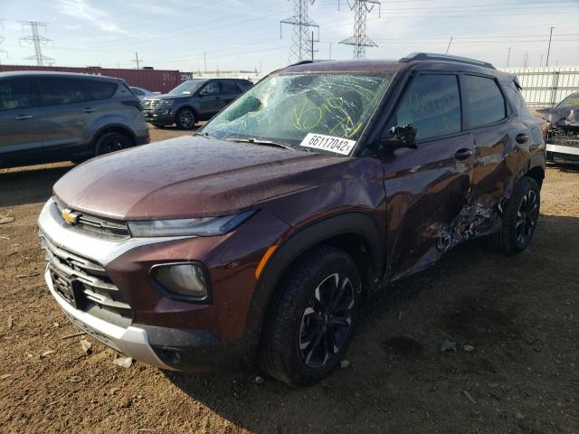 Photo 2 from auction – 2022 CHEVROLET TRAILBLAZE with VIN KL79MPSL4NB030817
