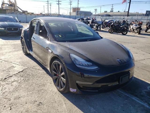 TESLA MODEL 3 2018 with VIN 5YJ3E1EB6JF083788 - Photo from auction