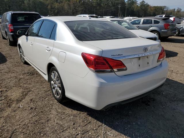 Photo 3 from auction – 2011 TOYOTA AVALON BAS with VIN 4T1BK3DB2BU426781