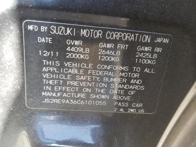 Photo 10 from auction – 2012 SUZUKI KIZASHI SE with VIN JS2RE9A36C6101055